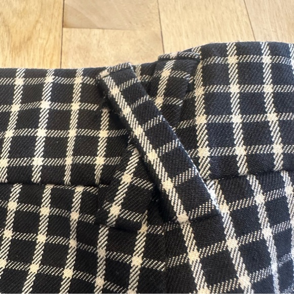 Anthropologie Gingham Plaid Essential Slim Size2 Academia Preppy Mean Girls Punk - Picture 6 of 14
